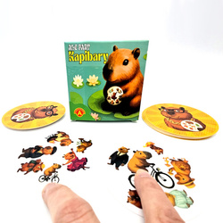 GRA ALE PARY KAPIBARY SPOSTRZEGAWCZOŚĆ ĆWICZY PAMIĘĆ KARTY DOBLE ALEXANDER