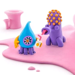 HEY CLAY MASA PLASTYCZNA KREATYWNA 15 PUSZEK APLIKACJA NARZĘDZIA BESTIE