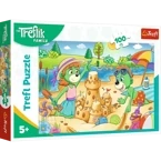 PUZZLE 100 EL. RODZINA TREFLIKÓW DZIEŃ TREFLIKÓW UKŁADANKA TREFL 16470
