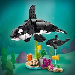 LEGO CREATOR 3w1 DZIKIE ZWIERZĘTA RODZINA PAND PINGWIN ORKA 626 EL. 31165