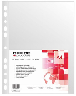 OBWOLUTA KOSZULKA KRYSTALICZNA OFFICE PRODUCTS A4 40μm 1000 SZTUK