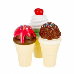 SŁODKOŚCI ZESTAW KUCHENNY DESER LODY GAŁKOWE KULKI