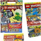 LEGO NINJAGO GAZETKI 2 MAGAZYNY + 2 FIGURKI DO ZBUDOWANIA KLOCKI KARTY