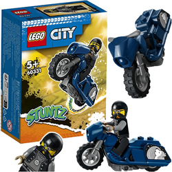 LEGO CITY TURYSTYCZNY MOTOCYKL KASKADERSKI KLOCKI STUNTZ MOTOR 60331