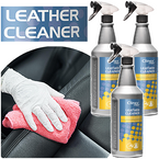 CLINEX LEATHER CLEANER ŚRODEK DO CZYSZCZENIA SKÓRY 1L NIE WYSUSZA - 3 szt.