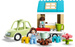 LEGO DUPLO DOM RODZINNY NA KÓŁKACH SAMOCHÓD Z PRZYCZEPĄ 31EL. 10986