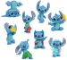 STITCH FIGURKI KOLEKCJONERSKIE ZESTAW 8 FIGUREK LILO I STITCH DISNEY