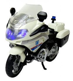 MOTOCYKL POLICYJNY MOTOR ŚWIATŁO DŹWIĘK - POLICJA