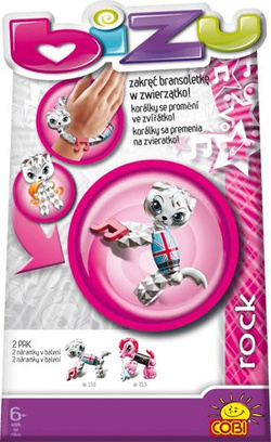 BIZU KORALIKI DO BIŻUTERII BRANSOLETKI ROCK - COBI