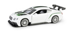  BENTLEY CONTINENTAL GT3 BIAŁY SAMOCHÓD MODEL METALOWY POJAZD NAPĘD 1:32