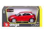 AUDI A1 CZERWONY SAMOCHÓD METALOWY MODEL POJAZD BBURAGO 1/24