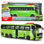 AUTOBUS TURYSTYCZNY AUTOKAR MAN FLIXBUS OTWIERANE DRZWI ZIELONY DICKIE TOYS