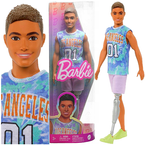 BARBIE KEN LALKA CHŁOPAK Z PROTEZĄ NOGI MODNA FASHIONISTAS MATTEL