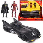 BATMAN FLASH YOUNG BARRY BATMOBIL FIGURKI KOLEKCJONERSKIE DC SAMOCHÓD AUTO