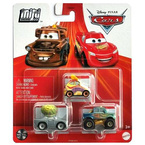 CARS AUTA MINI RACERS 3-PAK SAMOCHODY METALOWE MATTEL IVY DOUG CRANKEL