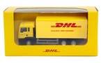 CIĘŻARÓWKA MAN DHL SAMOCHÓD DOSTAWCZY KURIER MODEL METALOWY POJAZD 1:64