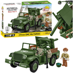 COBI GMC M6 FARGO 37mm POJAZD PANCERNY WOJSKOWY POLSKIE KLOCKI WW2