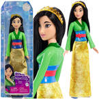 DISNEY PRINCESS LALKA KSIĘŻNICZKA MULAN W BŁYSZCZĄCEJ SUKIENCE MATTEL