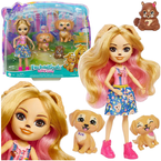 ENCHANTIMALS CITY TAILS LALKA GERIKA I PIESKI GOLDEN RETRIEVER FIGURKI