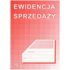 EWIDENCJA SPRZEDAŻY TYP DRUK K4 PIONOWA A5 32str. 16k  MICHALCZYK I PROKOP