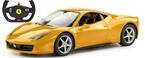 FERRARI 458 ITALIA SAMOCHÓD ZDALNIE STEROWANY AUTO R/C 1:14 ŻÓŁTY