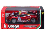 FERRARI 488 CHALLENGE 2017 SAMOCHÓD METALOWY POJAZD MODEL BBURAGO 1/24