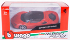 FERRARI SF90 STRADALE BBURAGO SAMOCHÓD METALOWY POJAZD LAKIEROWANY 1:43