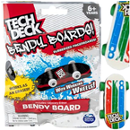 FINGERBOARD TECH DECK DESKOROLKA NIESPODZIANKA GUMOWA  BENDY BOARD