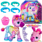 FURREAL INTERAKTYWNA ZEBRA ZENYA MASKOTKA DO STYLIZACJI TĘCZOWA HASBRO