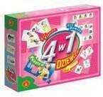 GRA 4 W 1 PUZZLE I 3 GRY DLA DZIEWCZYN - ALEXANDER