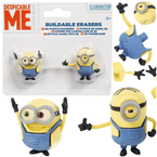 GUMKA MINIONKI DO ŚCIERANIA MAZANIA SZKOLNA PUZZLE 3D 2 sztuki