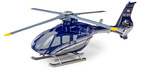 HELIKOPTER MODEL METALOWY RED BULL EUROCOPTER AIRBUS EC135 1:100 DAFFI