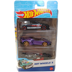 HOT WHEELS 3-PAK AUTKA SAMOCHODZIKI RESORAKI HONDA CIVIC MATTEL