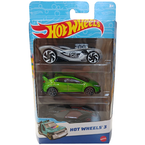 HOT WHEELS 3-PAK AUTKA SAMOCHODZIKI RESORAKI HONDA CIVIC TYPE R MATTEL