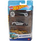 HOT WHEELS 3-PAK AUTKA SAMOCHODZIKI RESORAKI LOTUS EVIJA MATTEL