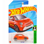 HOT WHEELS FIAT 500e HW GREEN SPEED SAMOCHODZIK CZERWONY AUTKO MATTEL