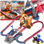 HOT WHEELS MARIO KART ZAMEK BOWSERA TOR SAMOCHODOWY MATTEL AUTKA CASTLE