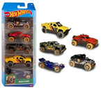 HOT WHEELS MUD STUDS 5-PAK ZESTAW PREZENTOWY PIĘCIU SAMOCHODZIKÓW HTV40