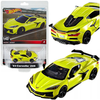 HOT WHEELS PREMIUM CORVETTE Z06 '23 1:43 SAMOCHÓD METALOWY REAL RIDERS