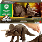 JURASSIC WORLD DINOZAUR TRICERATOPS OBROŃCA ŚRODOWISKA FIGURKA EKO MATTEL