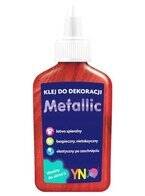 KLEJ W PŁYNIE DO DEKORACJI METALLIC RED METALICZNY SLIME CZERWONY