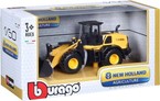 KOPARKA METALOWA ŁADOWARKA NEW HOLLAND W170D POJAZD MODEL BBURAGO 1:50