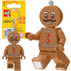 LEGO BRELOK DO KLUCZY Z LATARKĄ LED PIERNIKOWY LUDZIK CIASTEK BRELOCZEK