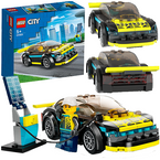 LEGO CITY ELEKTRYCZNY SAMOCHÓD SPORTOWY AUTO SOLARNA STACJA ŁADOWANIA 60383