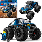 LEGO CITY NIEBIESKI MONSTER TRUCK SAMOCHÓD POJAZD FIGURKA 148 EL. 60402