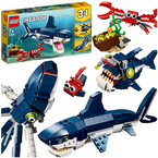 LEGO CREATOR 3W1 MORSKIE STWORZENIA REKIN OŚMIORNICA KRAB 31088