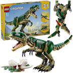 LEGO CREATOR 3W1 TYRANOZAUR DINOZAURY PTERODAKTYL TRICERATOPS KLOCKI 31151