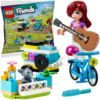 LEGO FRIENDS 2w1 MUZYCZNA PRZYCZEPA ZAJĄCZEK FIGURKI 56 EL. SASZETKA 30658