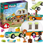 LEGO FRIENDS WAKACYJNA WYPRAWA NA BIWAK AUTO Z PRZYCZEPĄ KEMPINGOWĄ 41726