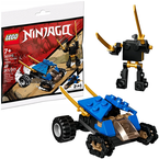 LEGO NINJAGO PIORUNOWY POJAZD THUNDER RAIDER 2w1 SASZETKA 30592